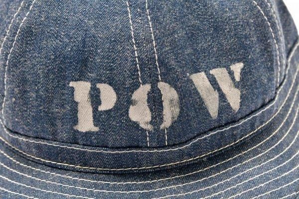 【美品】リアルマッコイズ　THE REAL McCOY'S　デニムアーミーハット HAT, WORKING, DENIM, BLUE | HATS | The Real McCoy's ONLINE STORE