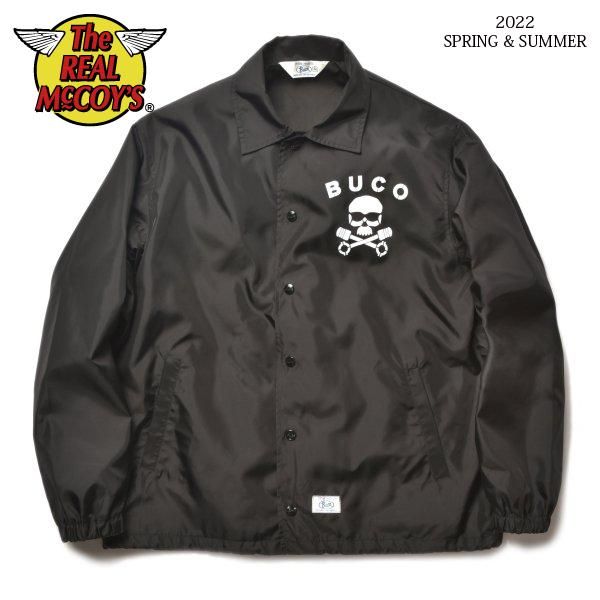 ザ リアルマッコイズ BUCO COACH JACKET / SKULL PISTON コーチ