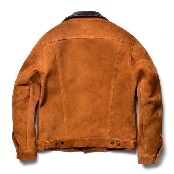 ザ リアルマッコイズ ROUGH OUT LEATHER WESTERN JACKET MJ22015 THE