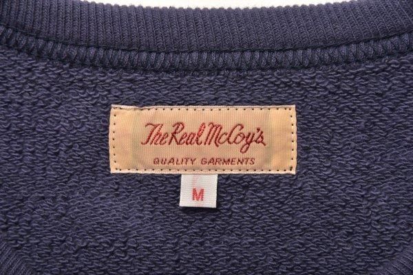 ザ リアルマッコイズ 9 oz. LOOPWHEEL S/S SWEATSHIRT 吊り編み