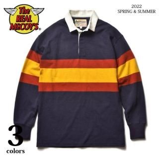  ꥢޥå CLIMBERS STRIPED RUGBY SHIRT 饬 MC21021 THE REAL McCOY'S[2022ǯղƿ]