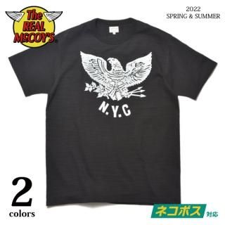 [ͥݥ200] ꥢޥå AMERICAN ATHLETIC TEE / N.Y.C. T MC22021 THE REAL McCOY'S[2022ǯղ]