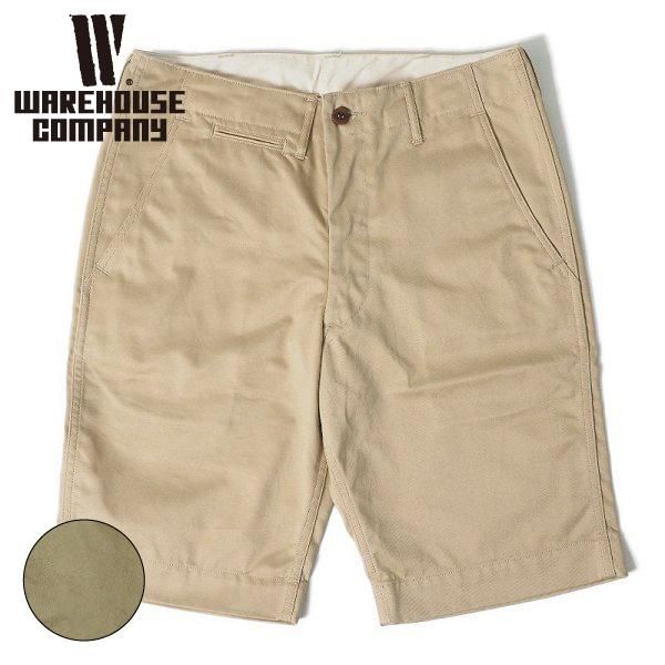 ウエアハウス 1204 CHINO SHORTS ウエポン チノショートパンツ ミリタリーショーツ ウエポン WAREHOUSE[2023年春夏] -  セルロイド CELLULOID