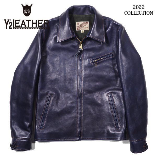 Y'2 LEATHER  ワイツーレジャージャケット　シングルライダースY2LEATHE