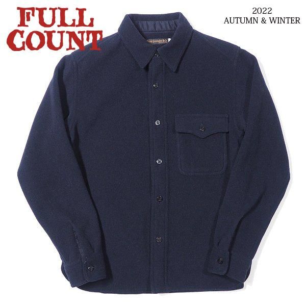 フルカウント U.S.N. CPO SHIRT 4072 CPOシャツ FULLCOUNT[2022年秋冬 ...