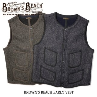 BROWN'S BEACH EARLY VEST BBJ-001-22 アーリーベスト ブラウンズビーチ