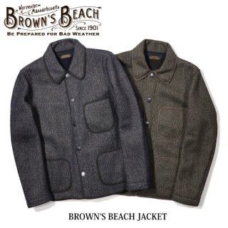 BROWN'S BEACH JACKET BBJ-003-22 ジャケット カバーオール ブラウンズビーチ