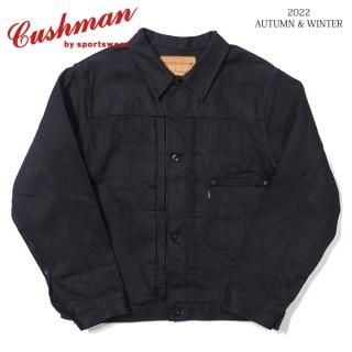 [ͽ]åޥ ǥ 13.5oz ֥åǥ˥ 21378 BLACK DENIM FIRST MODEL CUSHMAN[2022ǯͽ][2022ǯ߿]