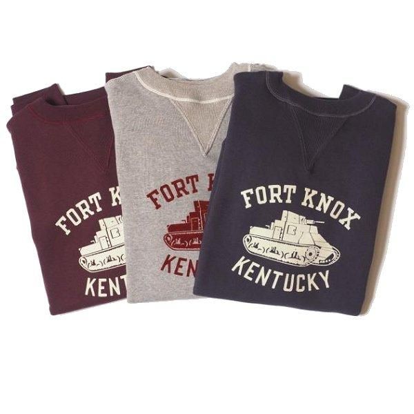 レビュー高評価の商品 ウエアハウス Lot 403 FORT KNOX フリーダムスリーブ スウェット トップス