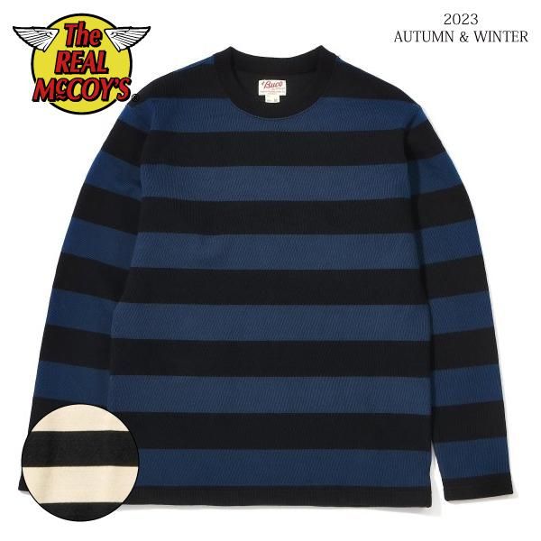 ザ リアルマッコイズ BC18104 BUCO STRIPE RACING JERSEY ストライプレーシングジャージ THE REAL  McCOY'S - セルロイド CELLULOID