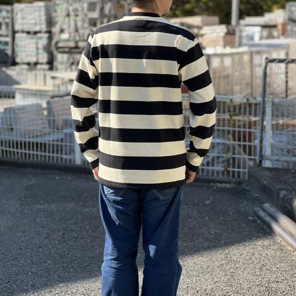 ザ リアルマッコイズ BC18104 BUCO STRIPE RACING JERSEY