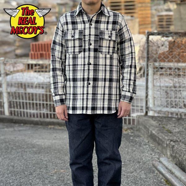 ザ リアルマッコイズ MS22101 8HU HEAVY WEIGHT FLANNEL SHIRT