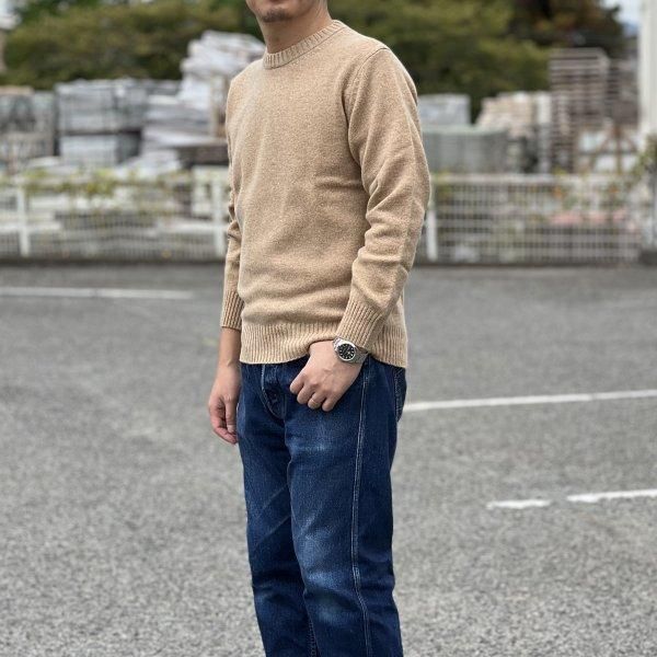 ザ リアルマッコイズ MC21114 WOOL CREW NECK SWEATER ウール