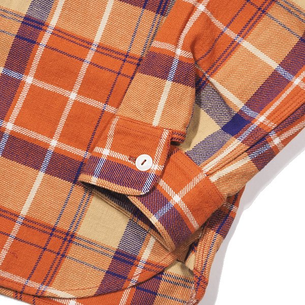 フェローズ ネルシャツ ライトオンス フランネル チェック ワークシャツ FLANNEL SHIRTS 22W-750WS-C  PHERROW'S[2022年秋冬新作] - セルロイド CELLULOID