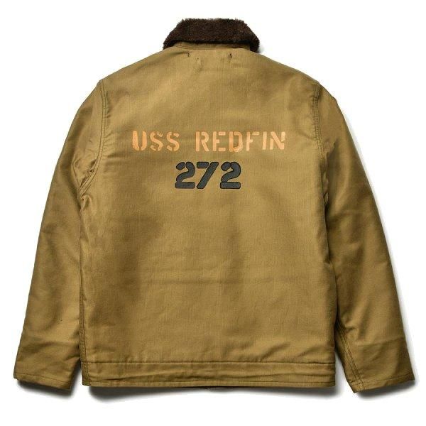 ザ リアルマッコイズ MJ22116 N-1 KHAKI / USS REDFIN デッキ