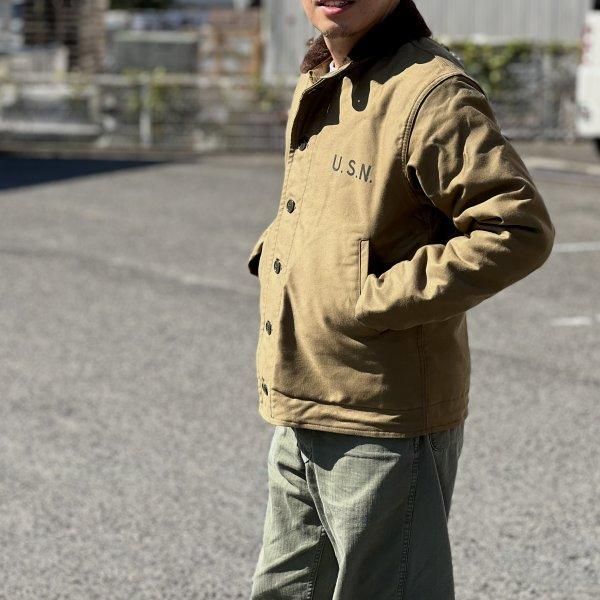 ザ リアルマッコイズ MJ22115 N-1 DECK JACKETKHAKI