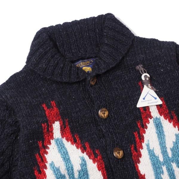 フェローズ ハンドニット カウチンカーディガン WOOL CARDIGAN