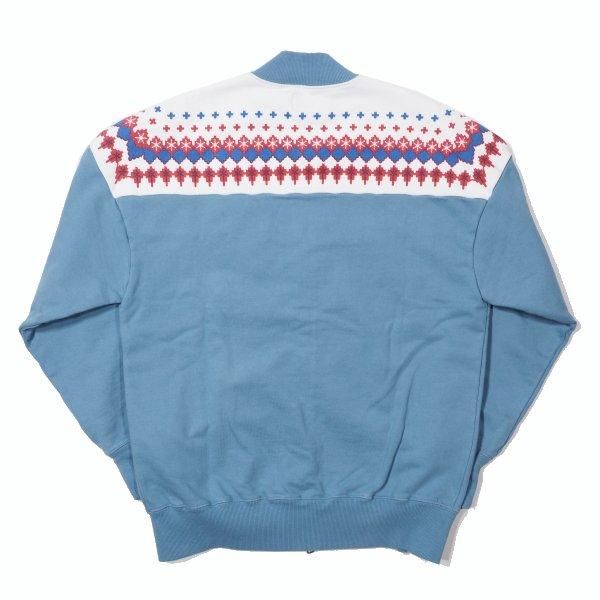 フェローズ 雪柄ジップアップ スウェット スエット FULLZIP
