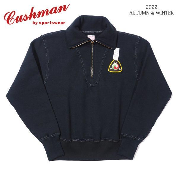 クッシュマン ハーフジップタートルスウェット 26356 HALF ZIP クッシュマン ハーフジップタートルスウェット 26356 HALF ZIP