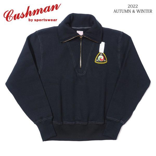 クッシュマン ハーフジップタートルスウェット 26356 HALF ZIP TURTLE ...