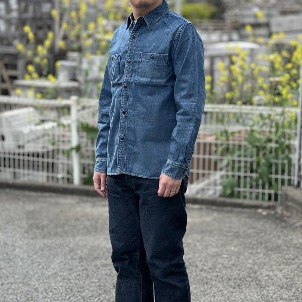 FULLCOUNT」VINTAGE WORKERS DENIM SHIRT フルカウント