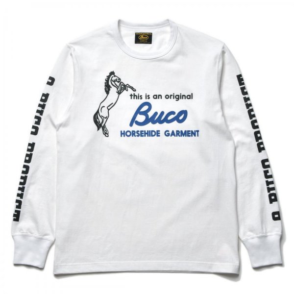 ザ リアルマッコイズ BC23004 BUCO L/S TEE THIS IS AN ORIGINAL BUCO ブコ Tシャツ THE REAL  McCOY'S[2023年春夏新作] - セルロイド CELLULOID