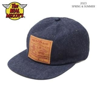  ꥢޥå MA23017 JOE McCOY DENIM BASEBALL CAP ǥ˥١ܡ륭å THE REAL McCOY'S[2023ǯղƿ]