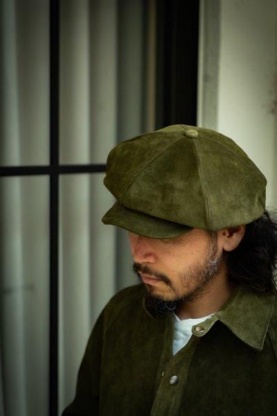 ザ リアルマッコイズ MA23014 8HU LEATHER CAP レザーキャップ ザ リアルマッコイズ MA23014 8HU LEATHER CAP レザーキャップ