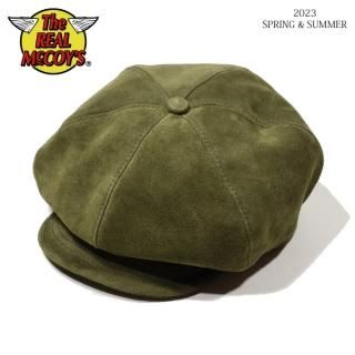  ꥢޥå MA23014 8HU LEATHER CAP 쥶å 㥹å THE REAL McCOY'S[2023ǯղƿ]