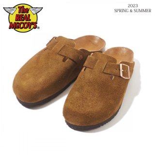  ꥢޥå MA23012 LEATHER FOOT-SUPPORT CLOGS 쥶 å THE REAL McCOY'S[2023ǯղƿ]