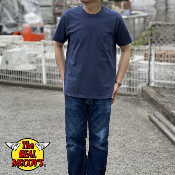 ネコポス送料200円][新色]ザ リアルマッコイズ MC22006 POCKET TEE