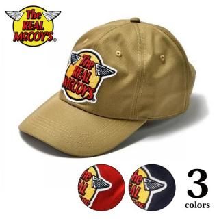 ꥢޥå MA23001 THE REAL MCCOY'S LOGO BASEBALL CAP ١ܡ륭å THE REAL McCOY'S 2025ǯղ