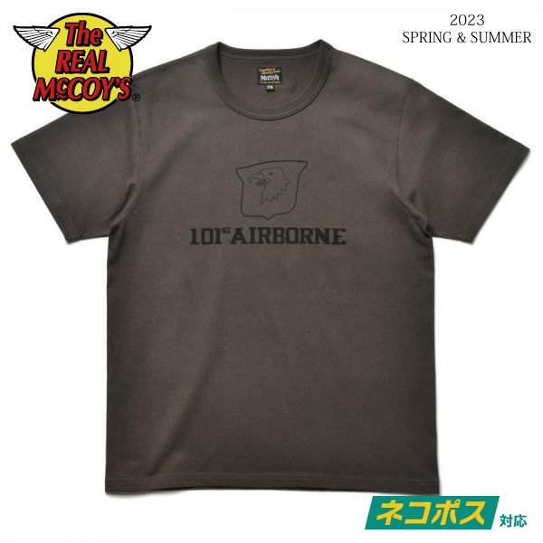 ザ リアルマッコイズ MC23008 MILITARY TEE / 101ST AIRBORNE プリント