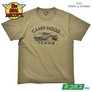  ꥢޥå MC23005 MILITARY TEE / CAMP HOOD ץT THE REAL McCOY'S[2023ǯղƿ]