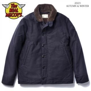  ꥢޥå MJ21105 N-1 DECK JACKET (NAVY) ǥå㥱å ߥ꥿꡼ ͥӡ THE REAL McCOY'S 2023ǯ