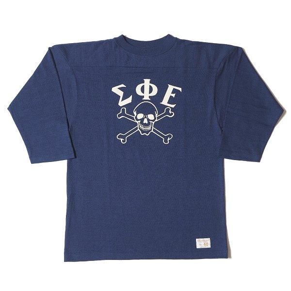 WAREHOUSE ウエアハウス Lot 4063 7分袖フットボールTシャツ