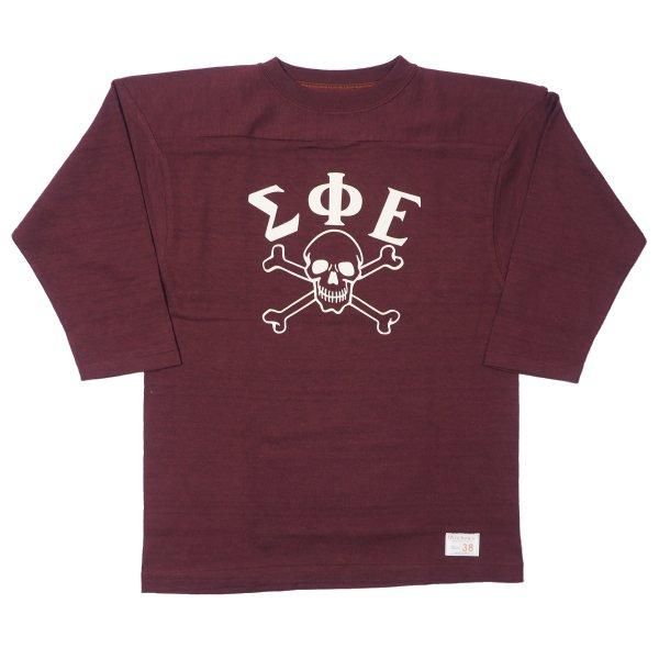 WAREHOUSE ウエアハウス Lot 4063 7分袖フットボールTシャツ