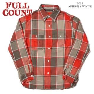 ե륫 4077 ORIGINAL CHECK COTTON FLANNEL SHIRT MOSLEY ꥸʥå եͥ륷 FULLCOUNT[2023ǯ߿]