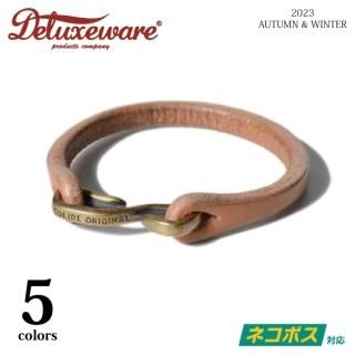 [ͥݥ200]ǥå DLE-001 LEATHER BRACELET 쥶֥쥹å DELUXEWARE 2023ǯ߿