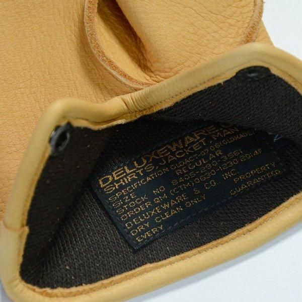 デラックスウエア製　グローブ（DLG-002）Color　キャメル Ｍサイズ DLG-002 [DEER LEATHER GLOVE] | デラックスウエア公式