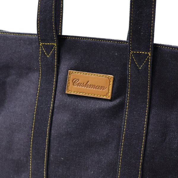 クッシュマン リバーシブル デニム トートバック スモール REVERSIBLE TOTE BAG SMALL 29662 CUSHMAN -  セルロイド CELLULOID