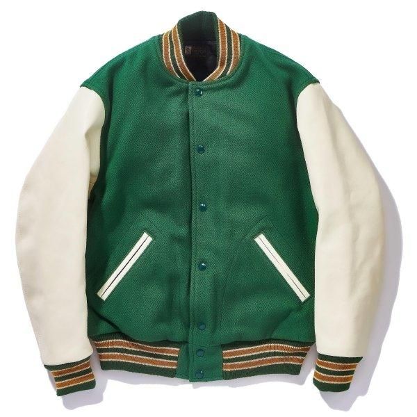 ザ リアルマッコイズ MJ23120 WOOL VARSITY JACKET ウールバー ...