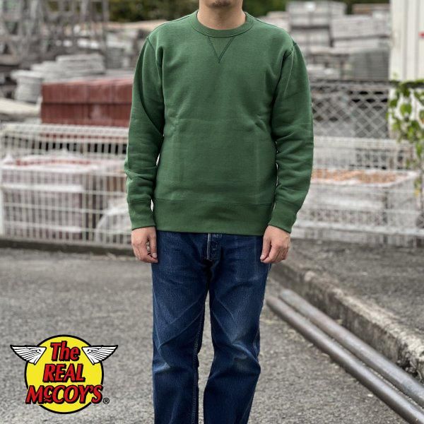 新色 ザ リアルマッコイズ MC13111 10 oz. LOOPWHEEL SWEATSHIRT 新色 ザ リアルマッコイズ MC13111 10 oz. LOOPWHEEL SWEATSHIRT