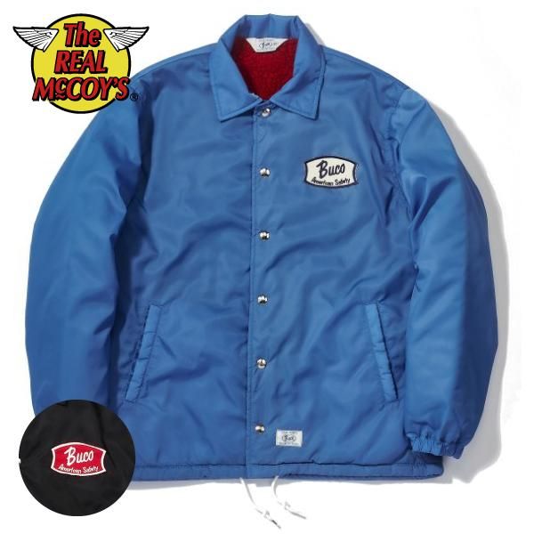 ザ リアルマッコイズ BJ23102 BUCO ACRYLIC LINED COACH JACKET / ENGINEER コーチジャケット THE  REAL McCOY'S 2023年秋冬 - セルロイド CELLULOID