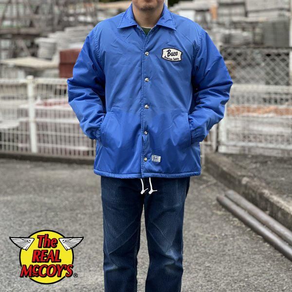 ザ リアルマッコイズ BJ23102 BUCO ACRYLIC LINED COACH JACKET ザ リアルマッコイズ BJ23102 BUCO ACRYLIC LINED COACH JACKET