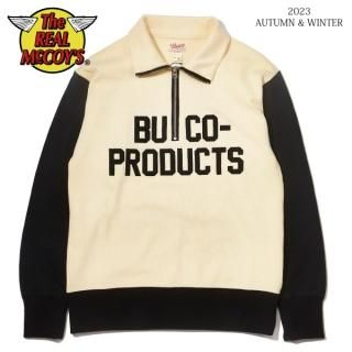  ꥢޥå BC23104 BUCO HALF-ZIP MOTORCYCLE JERSEY / BUCO-PRODUCT THE REAL McCOY'S 2023ǯ