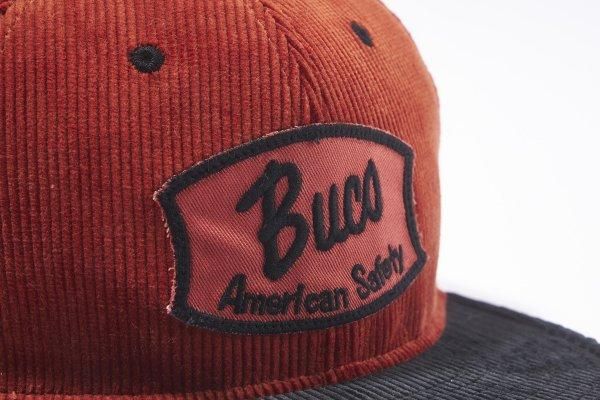 リアルマッコイズ　90s デッドストック　キャップ　　　buco BUCO キャップ 帽子 ストラップバック 刺繍 ロゴ パッチ