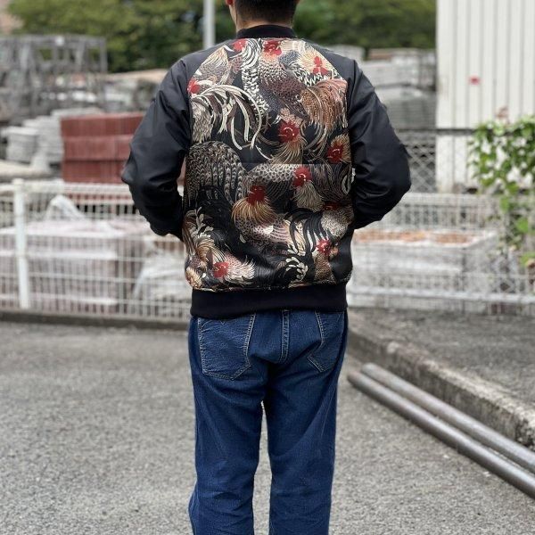 フェローズ 23W-GOLDEN-F リバーシブル スカジャン ブラック SOUVENIR