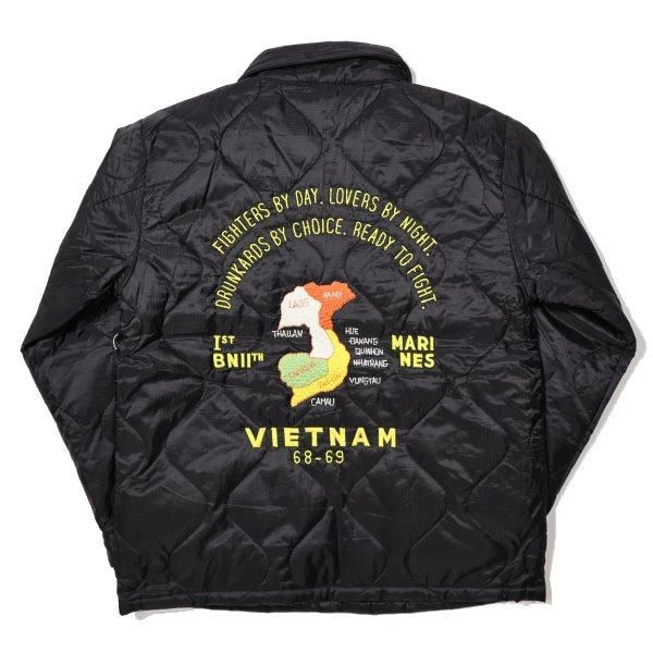 フェローズ 23W-PVJ1 キルティング スーベニアジャケット ベトジャン ミリタリー SOUVENIR JACKET PHERROWS 2023年秋冬新作 - セルロイド CELLULOID フェローズ 23W-PVJ1 キルティング スーベニアジャケット ベトジャン ミリタリー SOUVENIR JACKET PHERROWS 2023年秋冬新作 - セルロイド CELLULOID