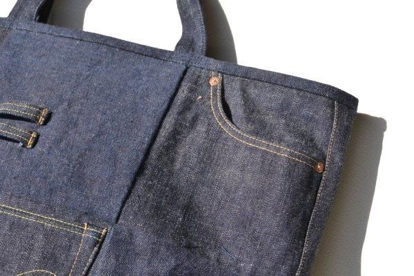 Amazon.co.jp: デニムリメイク3wayショルダーバッグ.ショルダーベルト付きハンドメイド : ファッション